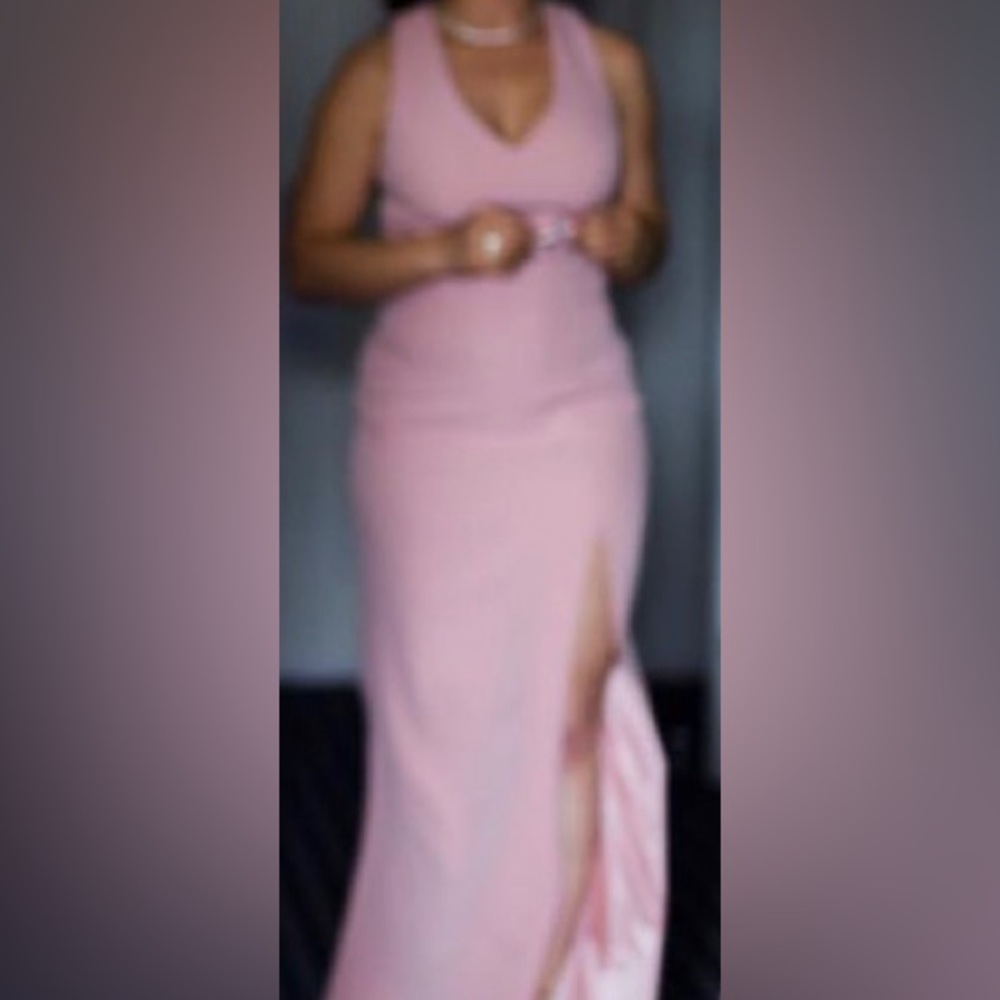 Light Pink Dresses. Worn once and dry cleaned. Bridesmaid dress, size 2&5